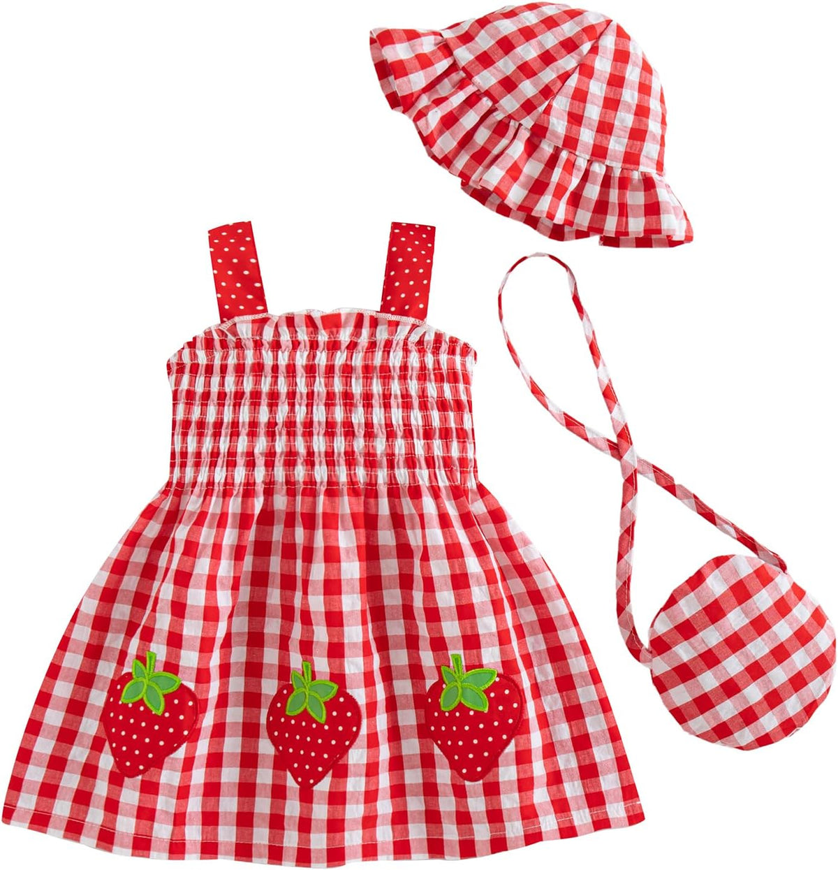 Renotemy Baby Girl Dresses Cute Summer Baby Girl Clothes Gifts 3Months-3T