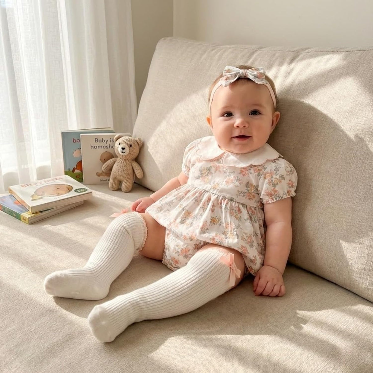 Infant Baby Girl Bodysuit Dress Summer Outfits Clothes