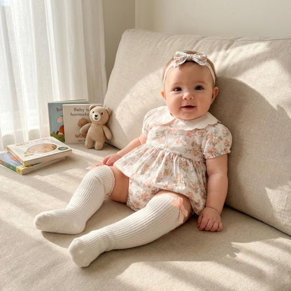 Infant Baby Girl Bodysuit Dress Summer Outfits Clothes