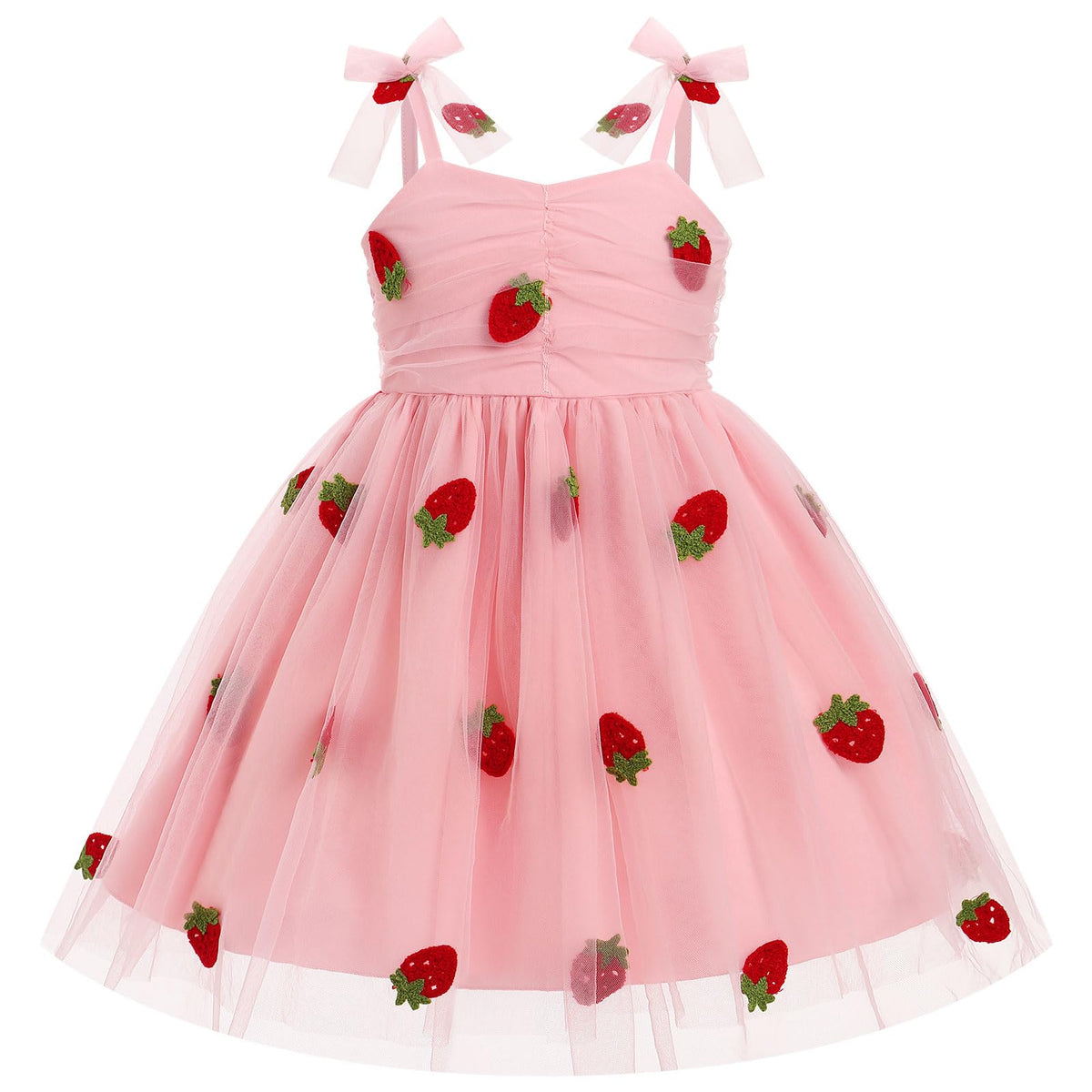 IBTOM CASTLE Toddler Baby Girl Birthday Dress Floral Sequin Tulle Tutu Dresses for Pageant Party Cake Smash Photoshoot