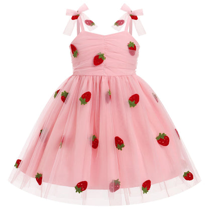 IBTOM CASTLE Toddler Baby Girl Birthday Dress Floral Sequin Tulle Tutu Dresses for Pageant Party Cake Smash Photoshoot