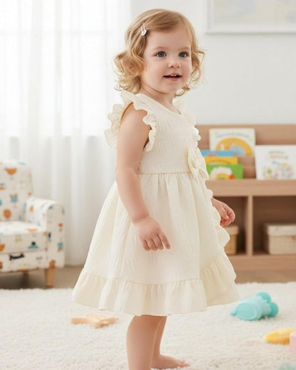 SODLON Baby Girl Dress Infant Girls Summer Dresses Toddler Clothes 3M-4T