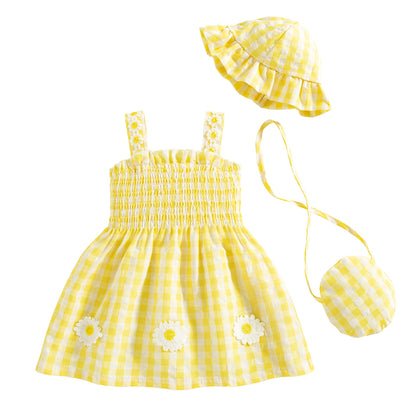 Renotemy Baby Girl Dresses Cute Summer Baby Girl Clothes Gifts 3Months-3T