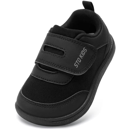 Toddler Wide Toe Box Barefoot Shoes Boys Girls, Baby First Walking Sneakers