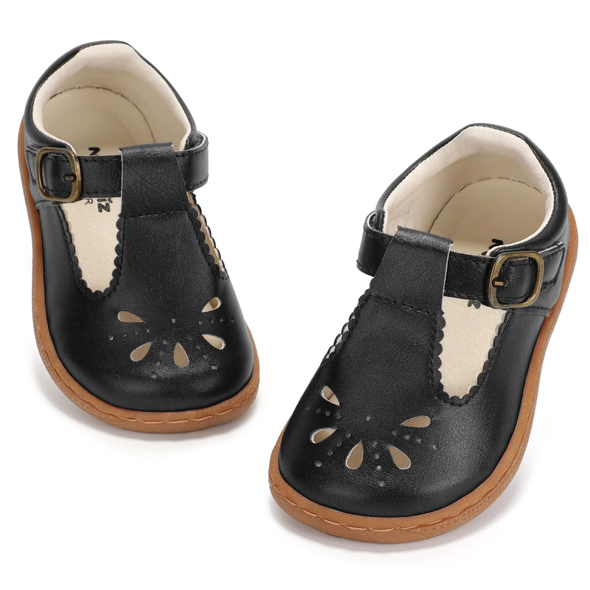 Toddler Wide Toe Box Mary Jane Dress Shoes Ballet Flats