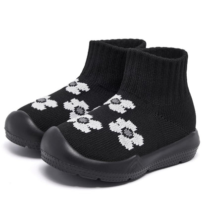 MORENDL Baby Shoes Toddler Walking Sock Shoes Infant Boy Girl Slip On Sneakers First Walker Slippers