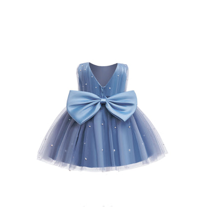 Toddler Baby Girls Princess Birthday Dress Flower Girl Pageant Party Tutu Wedding Formal Dresses Tulle Gown