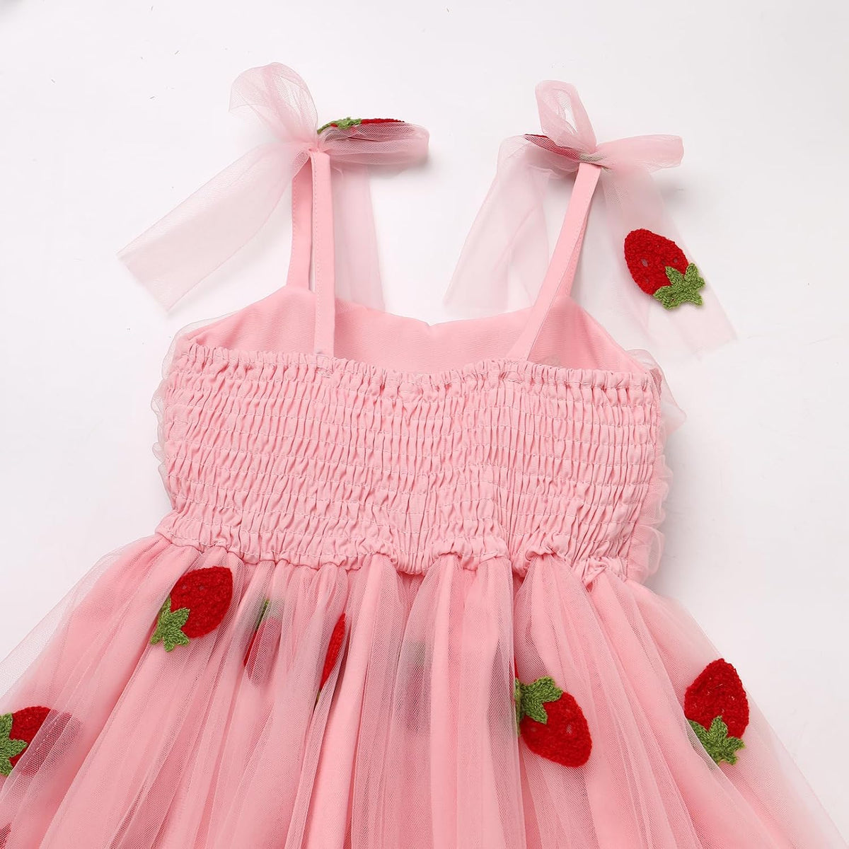 IBTOM CASTLE Toddler Baby Girl Birthday Dress Floral Sequin Tulle Tutu Dresses for Pageant Party Cake Smash Photoshoot