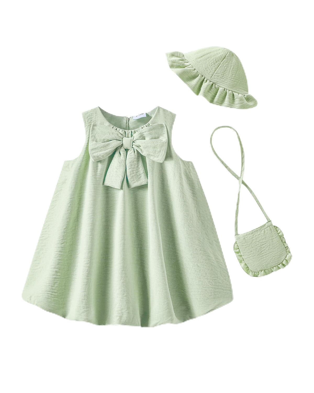 SODLON Baby Girl Dress Toddler Infant Vintage Dresses Summer Clothes 3M-3T