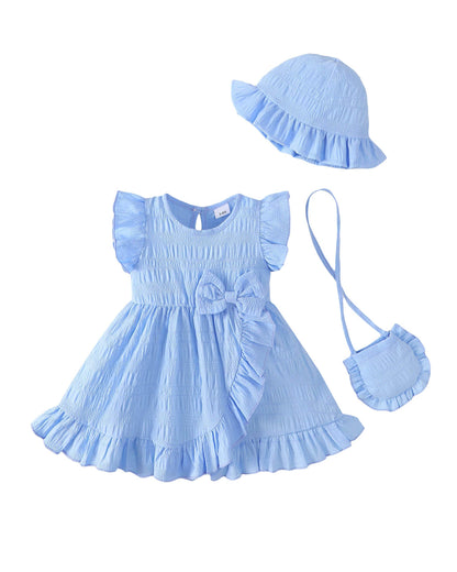 SODLON Baby Girl Dress Infant Girls Summer Dresses Toddler Clothes 3M-4T