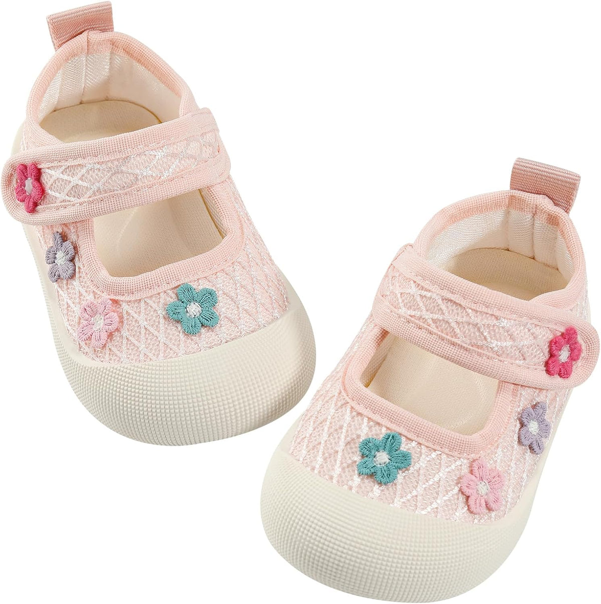 GEMYSE Baby Girls Shoes Non-Slip Infant First Walker Sneakers
