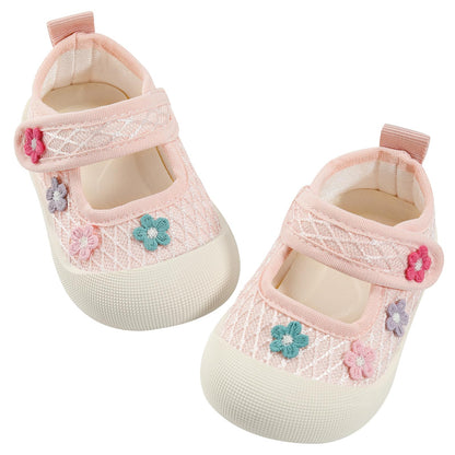 GEMYSE Baby Girls Shoes Non-Slip Infant First Walker Sneakers