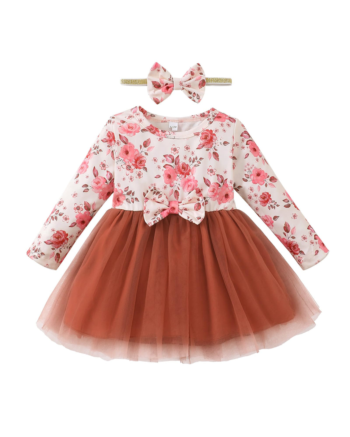 Mioglrie Baby Girl Clothes Infant Girl Fall Winter Long Sleeve Tutu Dress