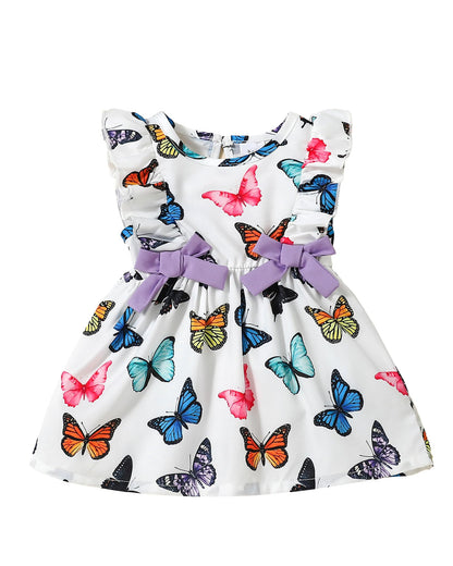 Mioglrie Baby Girl Dress Summer Clothes Infant Outfits Ruffle Sundress
