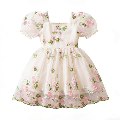 NNJXD Baby Girl Butterfly Dress Toddler Summer Tutu Princess Tulle Dresses