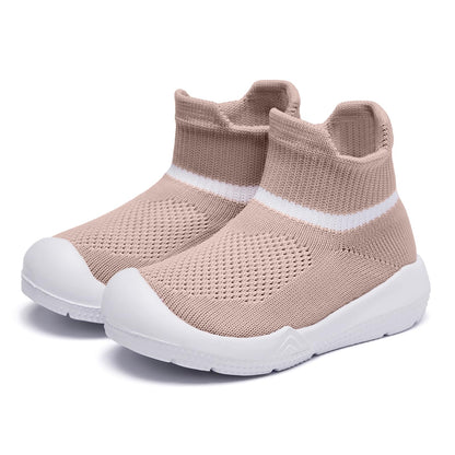 MORENDL Baby Shoes Toddler Walking Sock Shoes Infant Boy Girl Slip On Sneakers First Walker Slippers