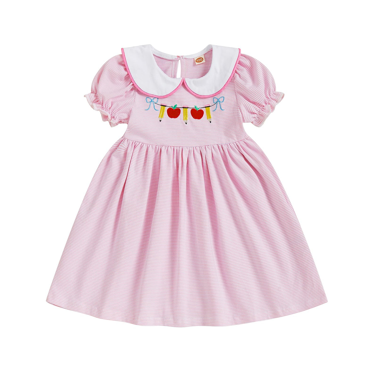 Socutebabe Toddler Girl 100 Days Back to School Clothes Dress Cute Pre Kindergarten Outfits for Girls