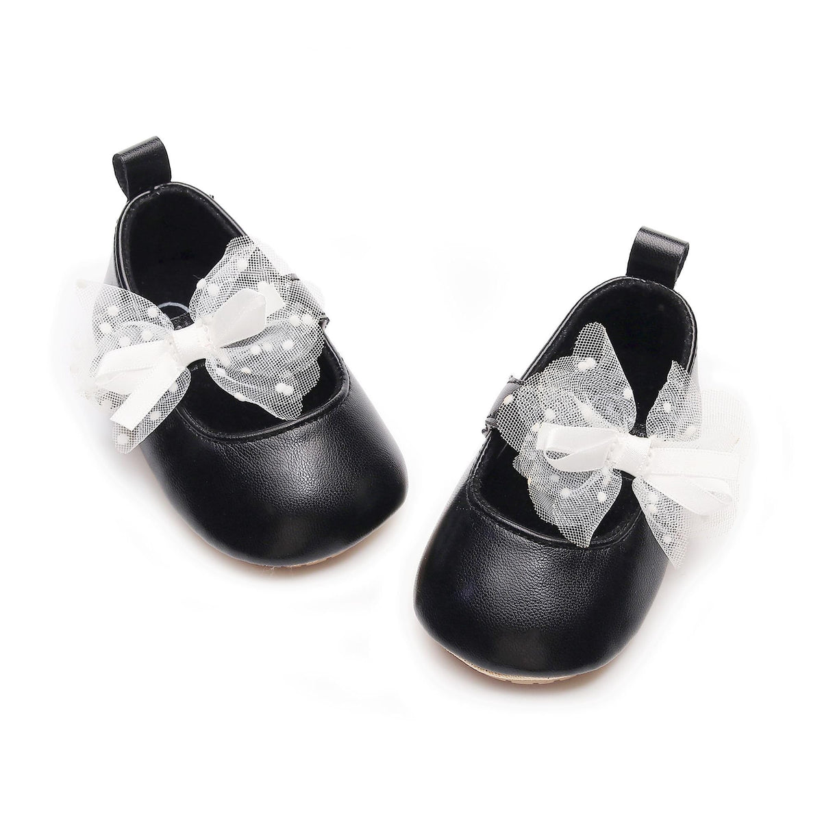 HONGTEYA Baby Girls Shoes Infant Mary Jane Flats Non Slip Newborn Moccasins