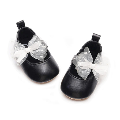 HONGTEYA Baby Girls Shoes Infant Mary Jane Flats Non Slip Newborn Moccasins