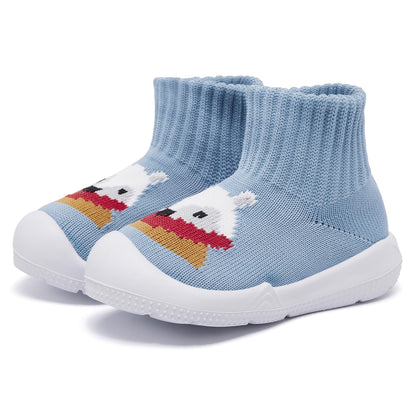MORENDL Baby Shoes Toddler Walking Sock Shoes Infant Boy Girl Slip On Sneakers First Walker Slippers