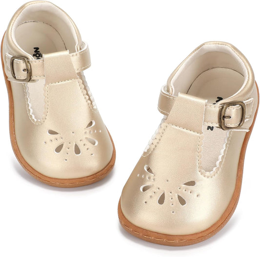 Toddler Wide Toe Box Mary Jane Dress Shoes Ballet Flats