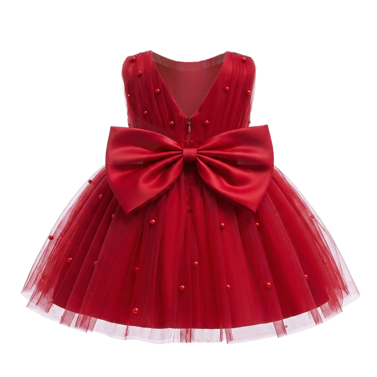 Toddler Baby Girls Princess Birthday Dress Flower Girl Pageant Party Tutu Wedding Formal Dresses Tulle Gown
