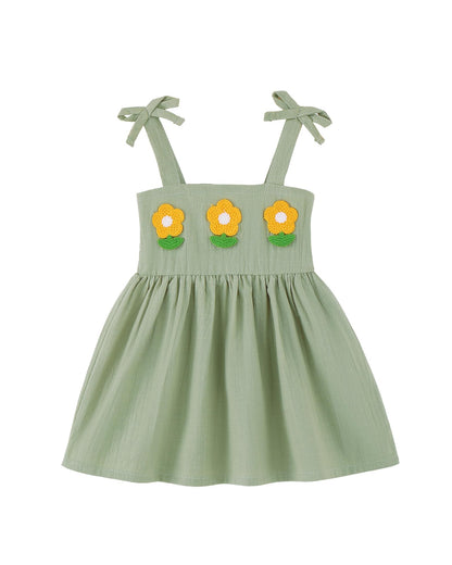 Baby Girl Clothes Toddler Dress Summer Infant Outfits 3-24 Months