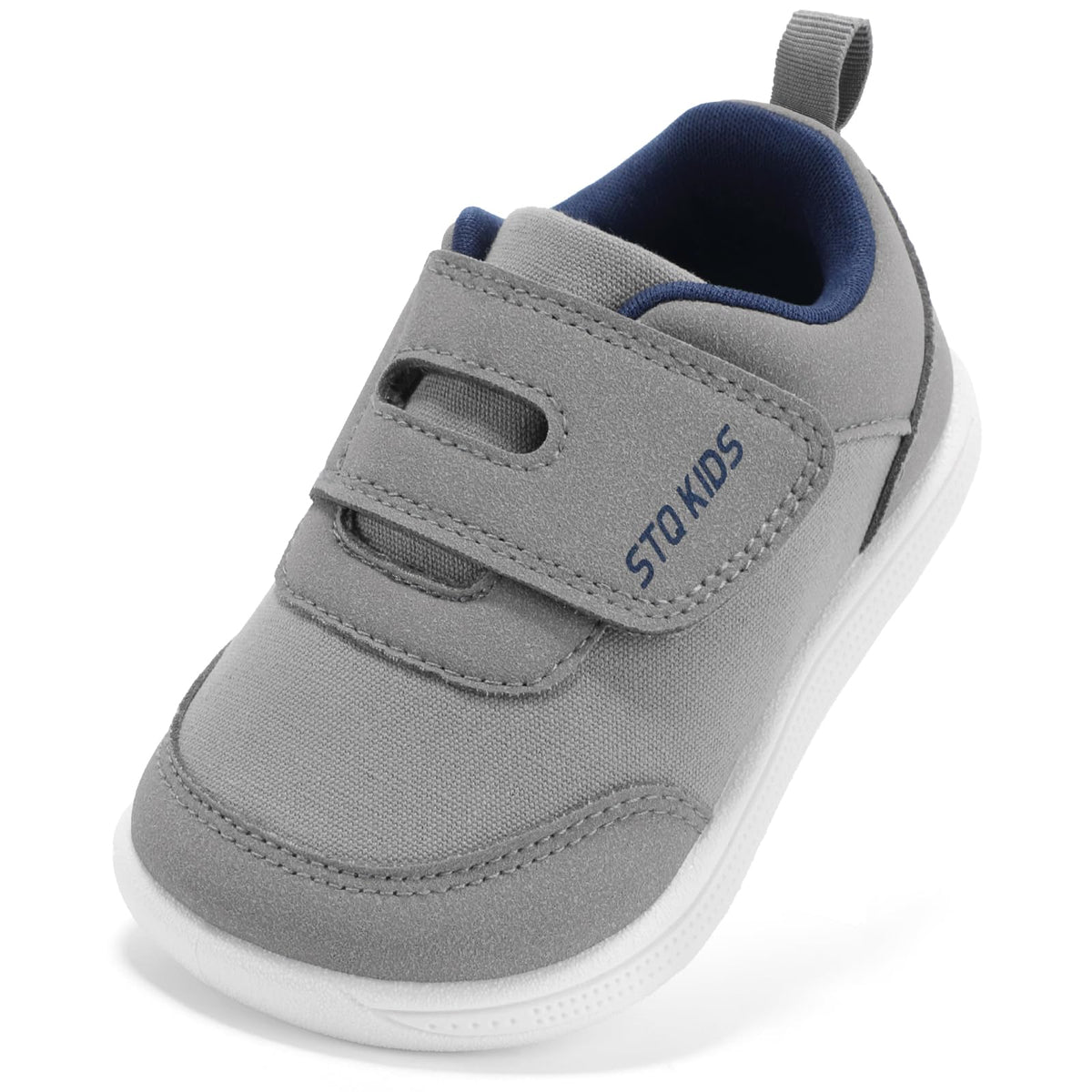 Toddler Wide Toe Box Barefoot Shoes Boys Girls, Baby First Walking Sneakers