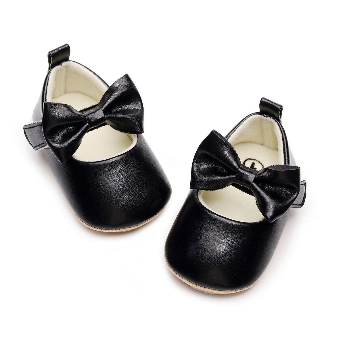 HONGTEYA Baby Girls Shoes Infant Mary Jane Flats Non Slip Newborn Moccasins