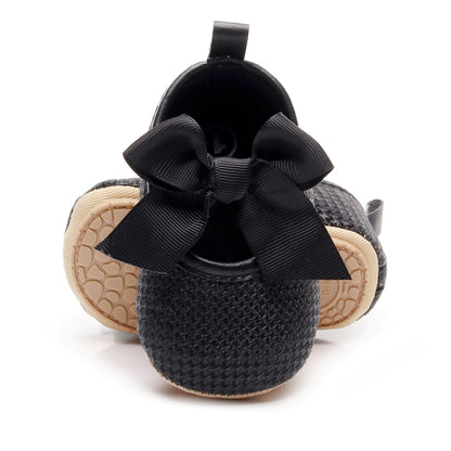 HONGTEYA Baby Girls Shoes Infant Mary Jane Flats Non Slip Newborn Moccasins