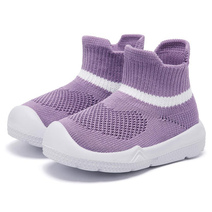 MORENDL Baby Shoes Toddler Walking Sock Shoes Infant Boy Girl Slip On Sneakers First Walker Slippers