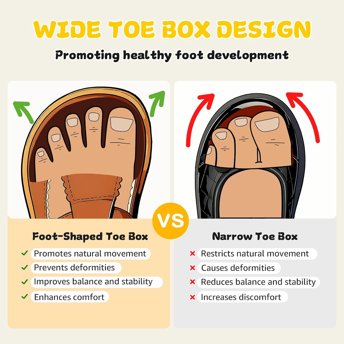 Toddler Wide Toe Box Mary Jane Dress Shoes Ballet Flats