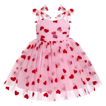 IBTOM CASTLE Toddler Baby Girl Birthday Dress Floral Sequin Tulle Tutu Dresses for Pageant Party Cake Smash Photoshoot