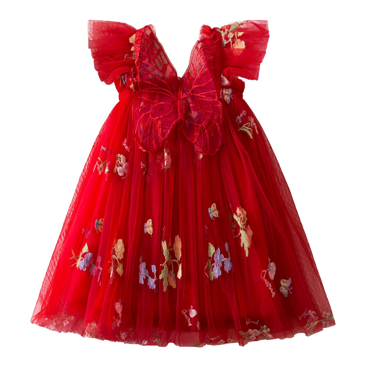 TTYAOVO Toddler Baby Girl Fairy Tulle Princess Dress