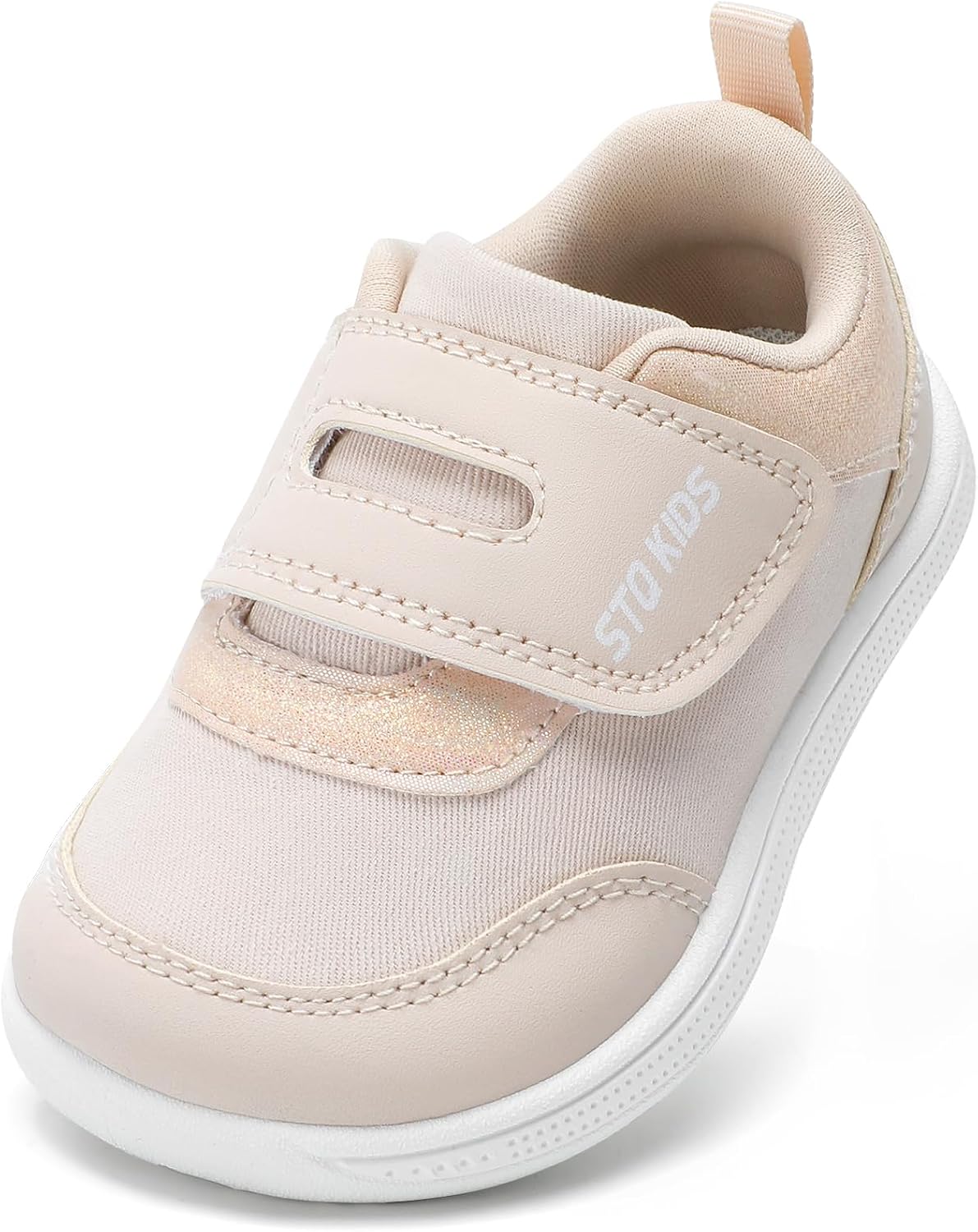 Toddler Wide Toe Box Barefoot Shoes Boys Girls, Baby First Walking Sneakers