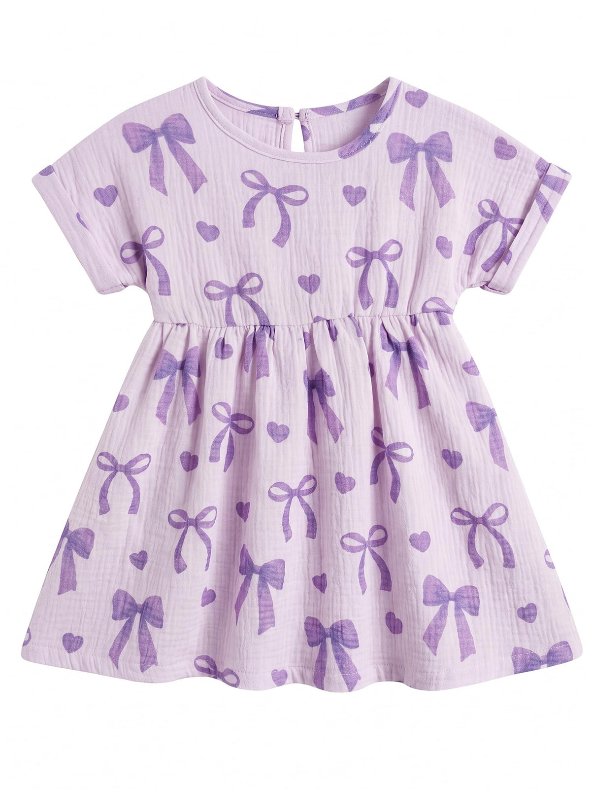 Toddler Girl Dress 100% Muslin Summer Clothes Outfit for Baby Girls 2t/3t