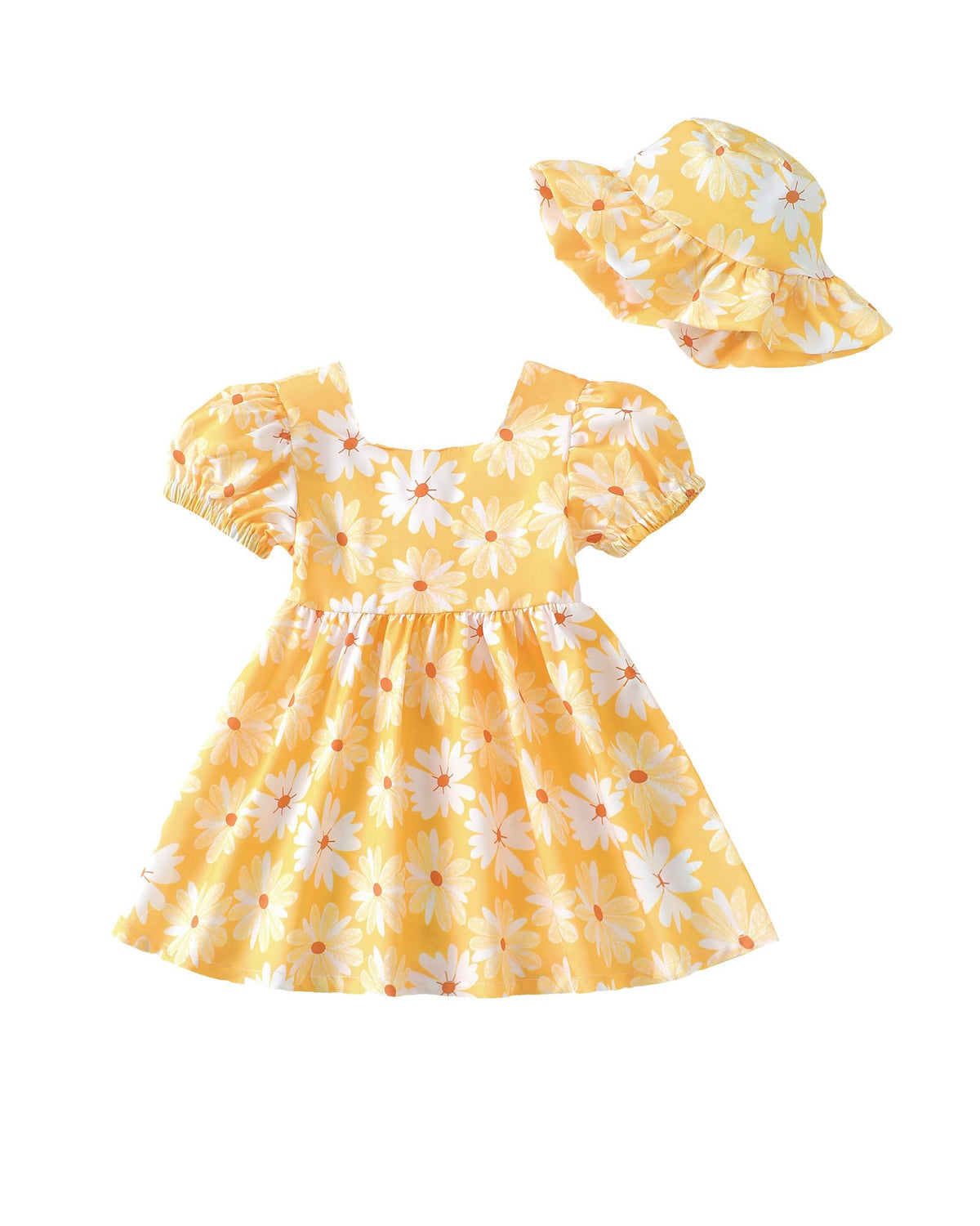 sweetabby Toddler Girl Dress Baby Clothes for Girl Summer Outfits Set 3M-4T