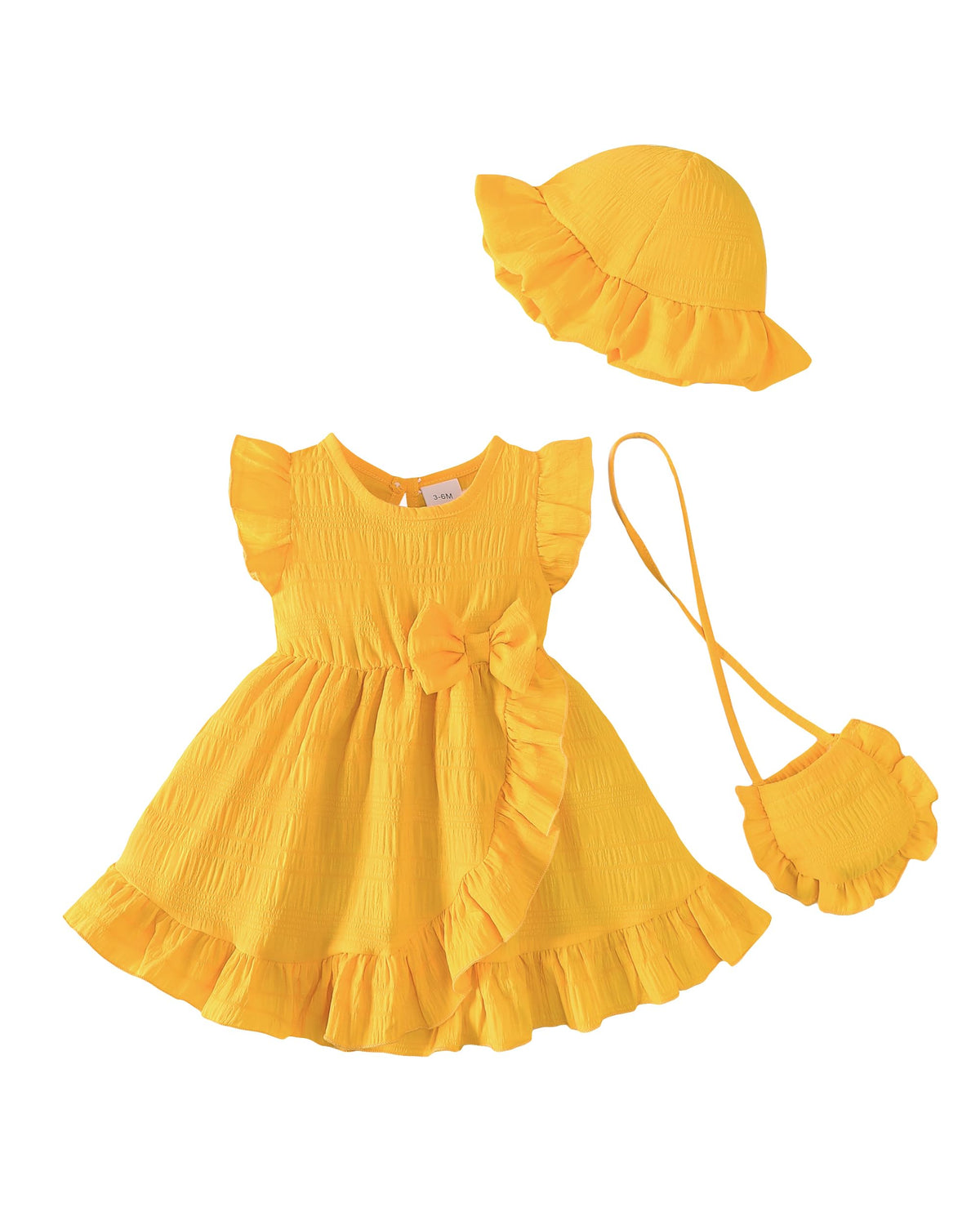 SODLON Baby Girl Dress Infant Girls Summer Dresses Toddler Clothes 3M-4T