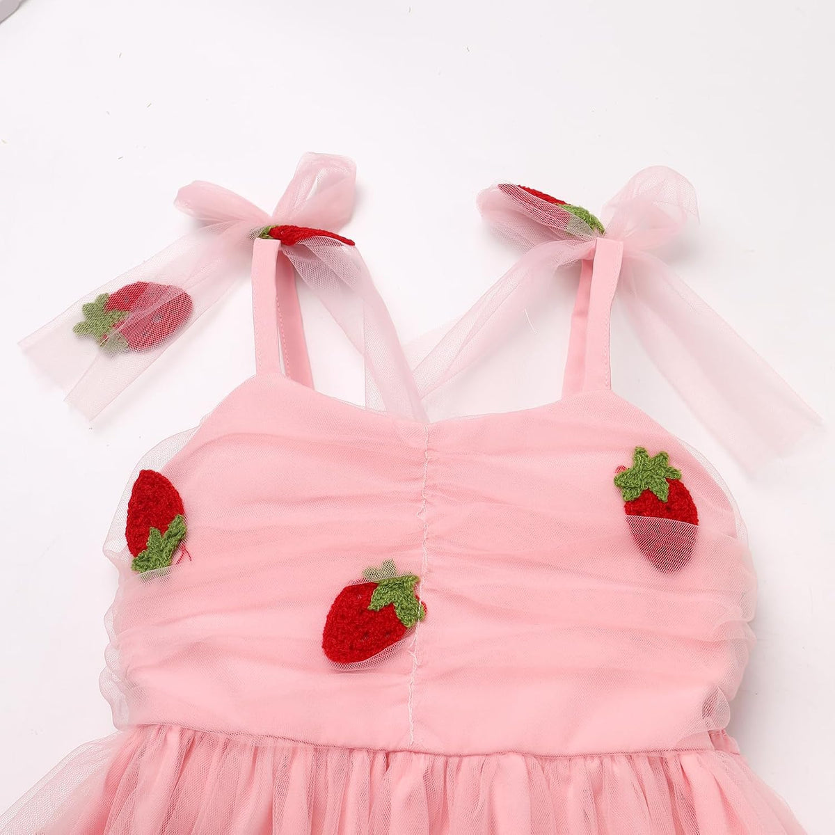 IBTOM CASTLE Toddler Baby Girl Birthday Dress Floral Sequin Tulle Tutu Dresses for Pageant Party Cake Smash Photoshoot
