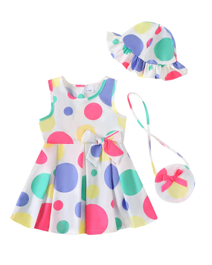 SODLON Baby Girl Dress Infant Girls Summer Dresses Toddler Clothes 3M-4T
