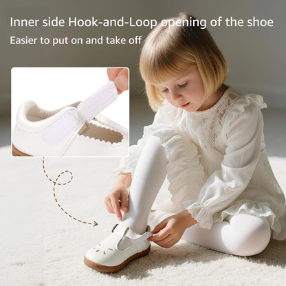 Toddler Wide Toe Box Mary Jane Dress Shoes Ballet Flats