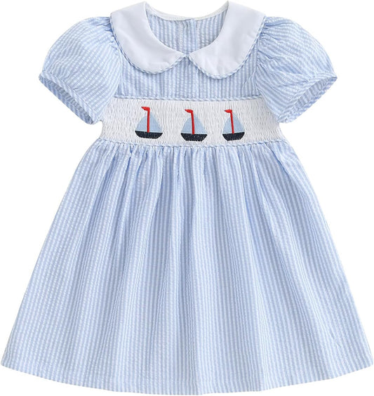 Socutebabe Toddler Girl 100 Days Back to School Clothes Dress Cute Pre Kindergarten Outfits for Girls