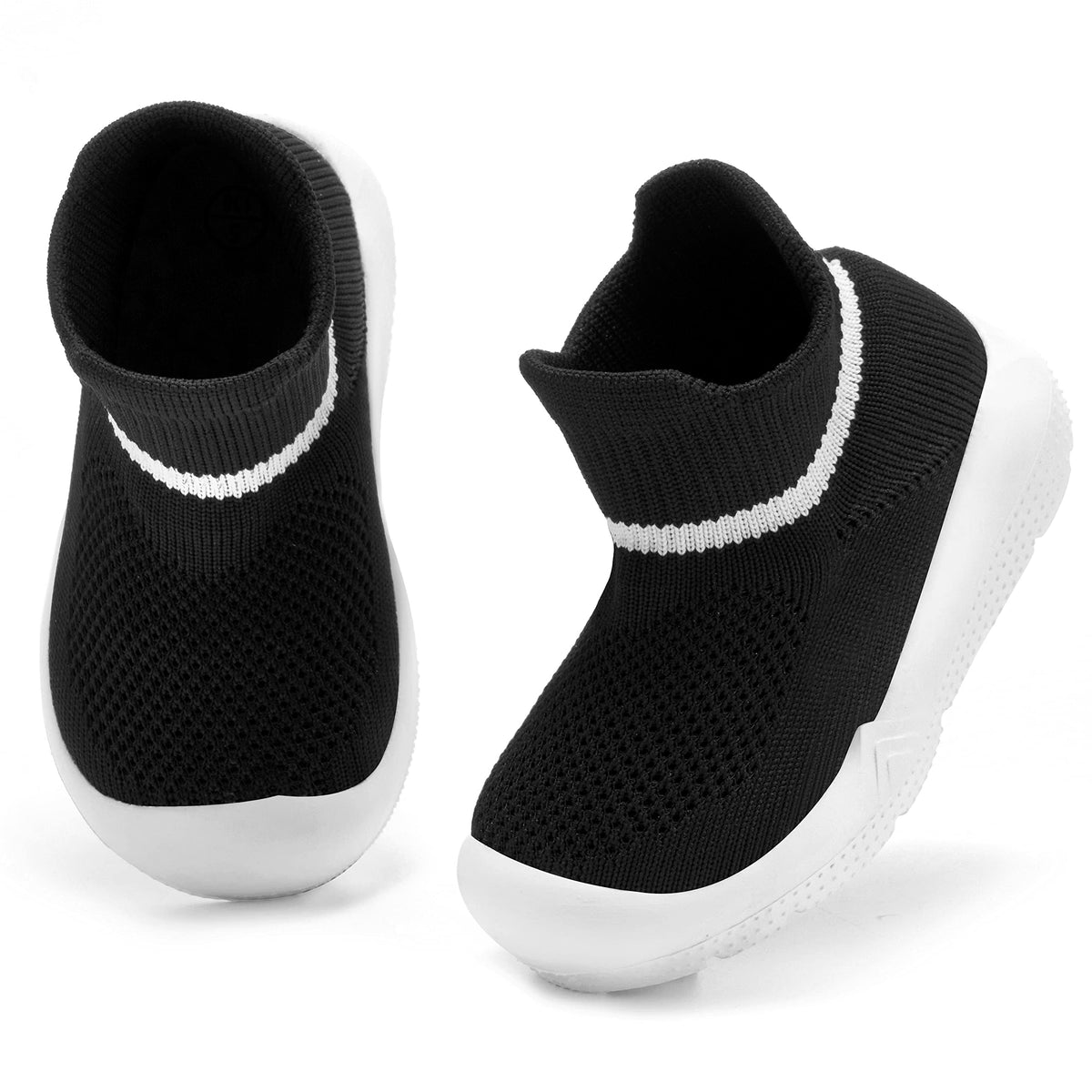 MORENDL Baby Shoes Toddler Walking Sock Shoes Infant Boy Girl Slip On Sneakers First Walker Slippers