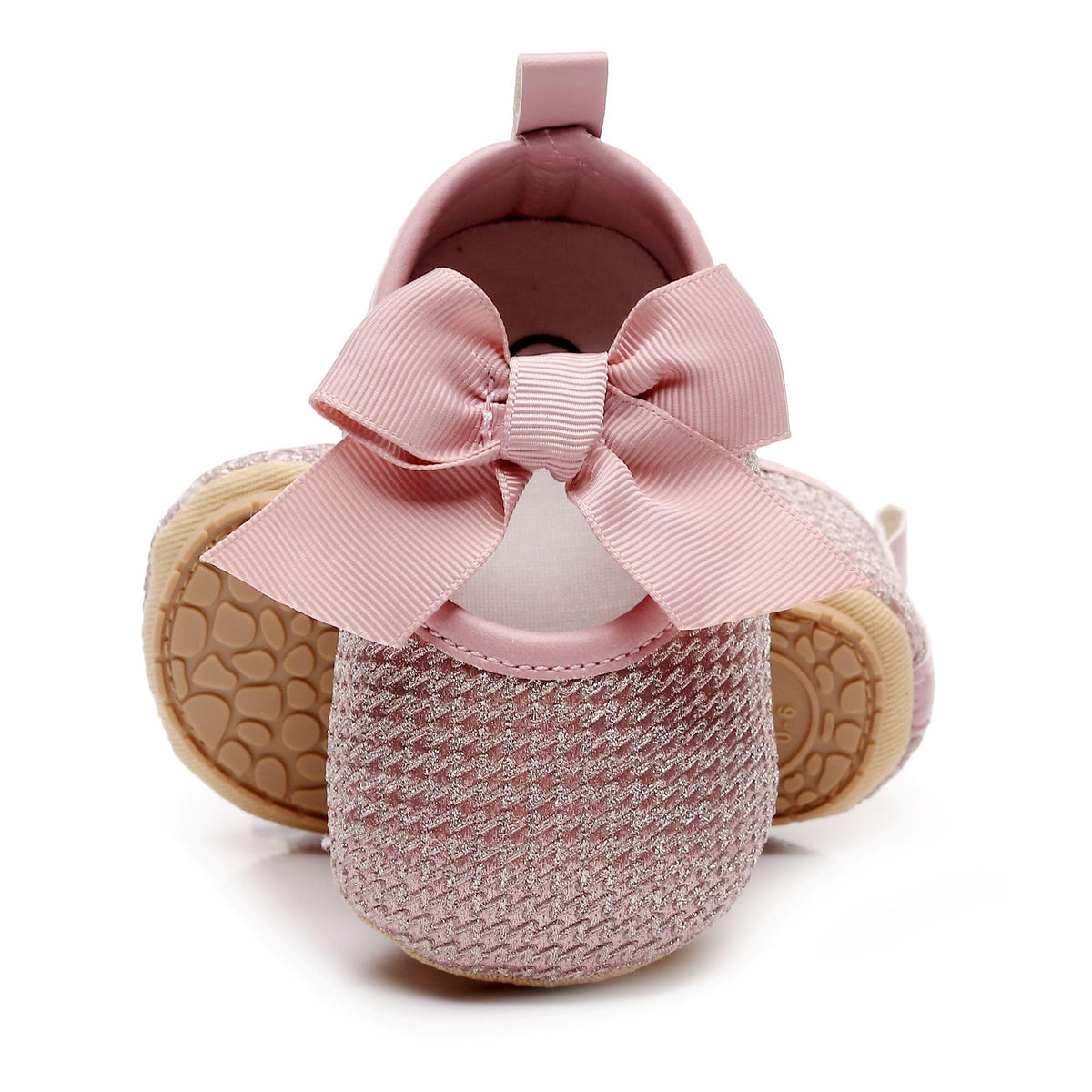 HONGTEYA Baby Girls Shoes Infant Mary Jane Flats Non Slip Newborn Moccasins