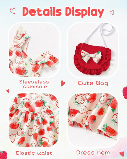 Baby Girl Clothes Toddler Dress Summer Infant Outfits 3-24 Months