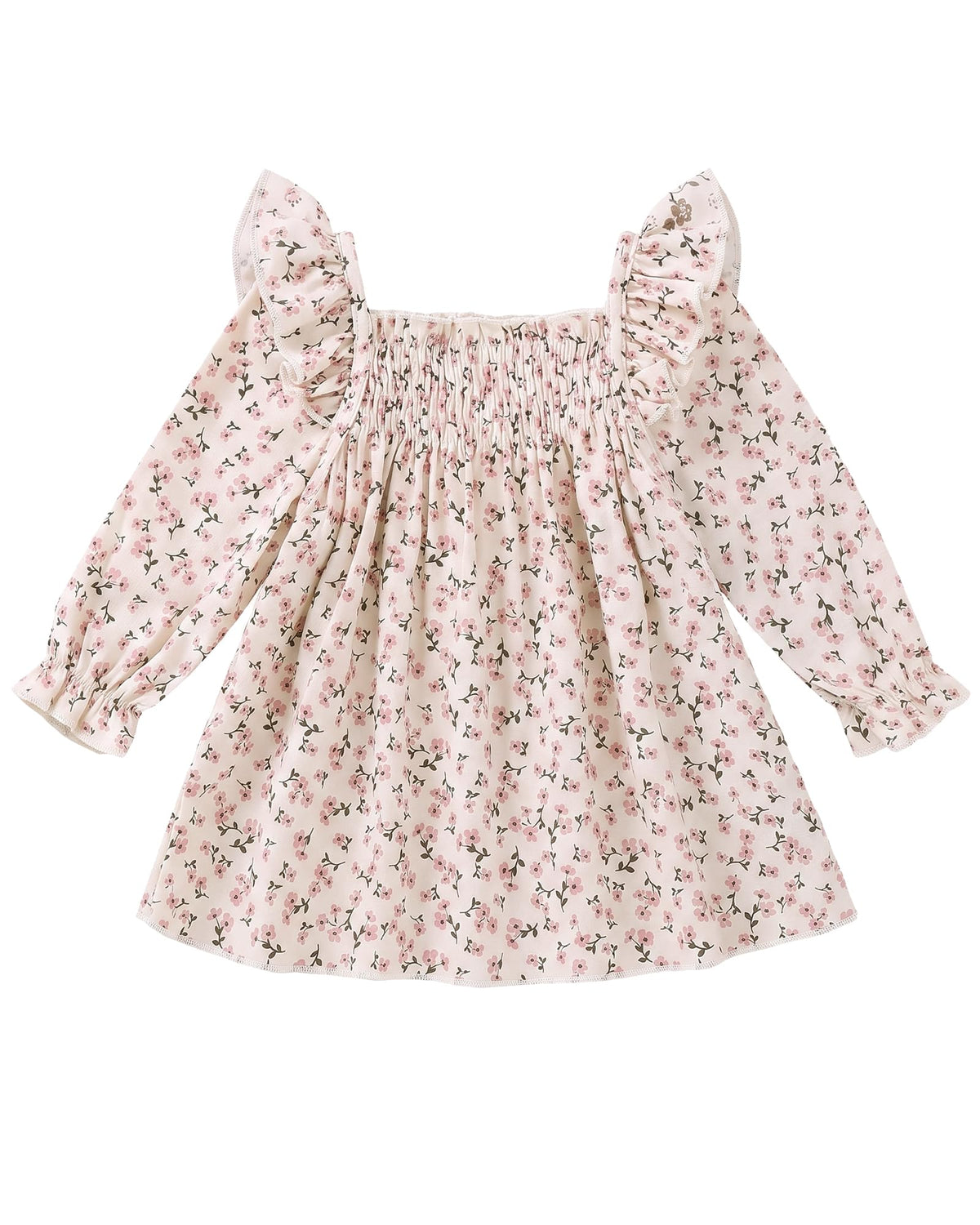 Mioglrie Baby Girl Dress Infant Fall Winter Outfit Long Sleeve Boho Dresses