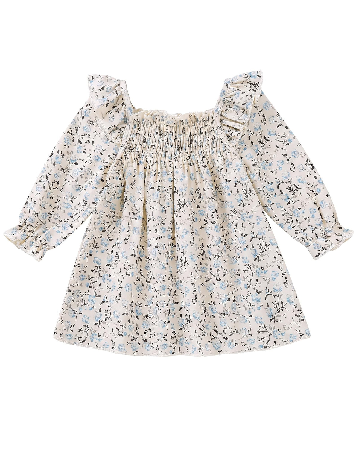 Mioglrie Baby Girl Dress Infant Fall Winter Outfit Long Sleeve Boho Dresses