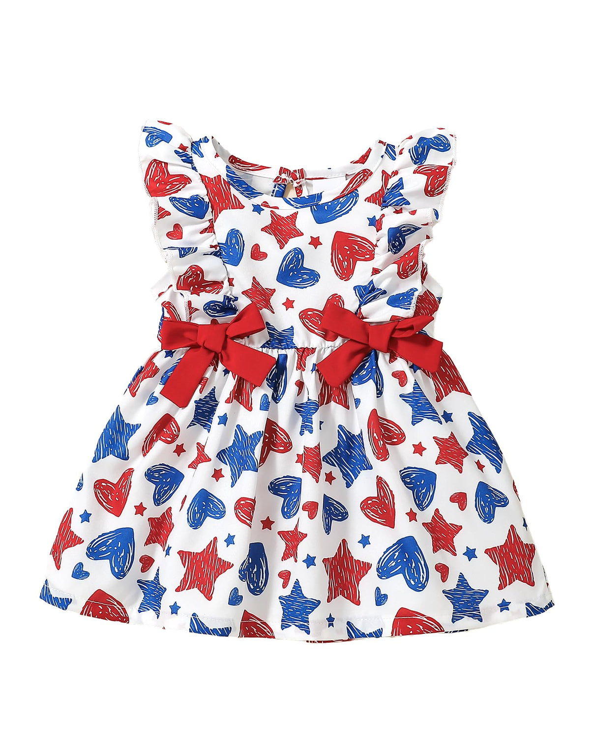 Mioglrie Baby Girl Dress Summer Clothes Infant Outfits Ruffle Sundress