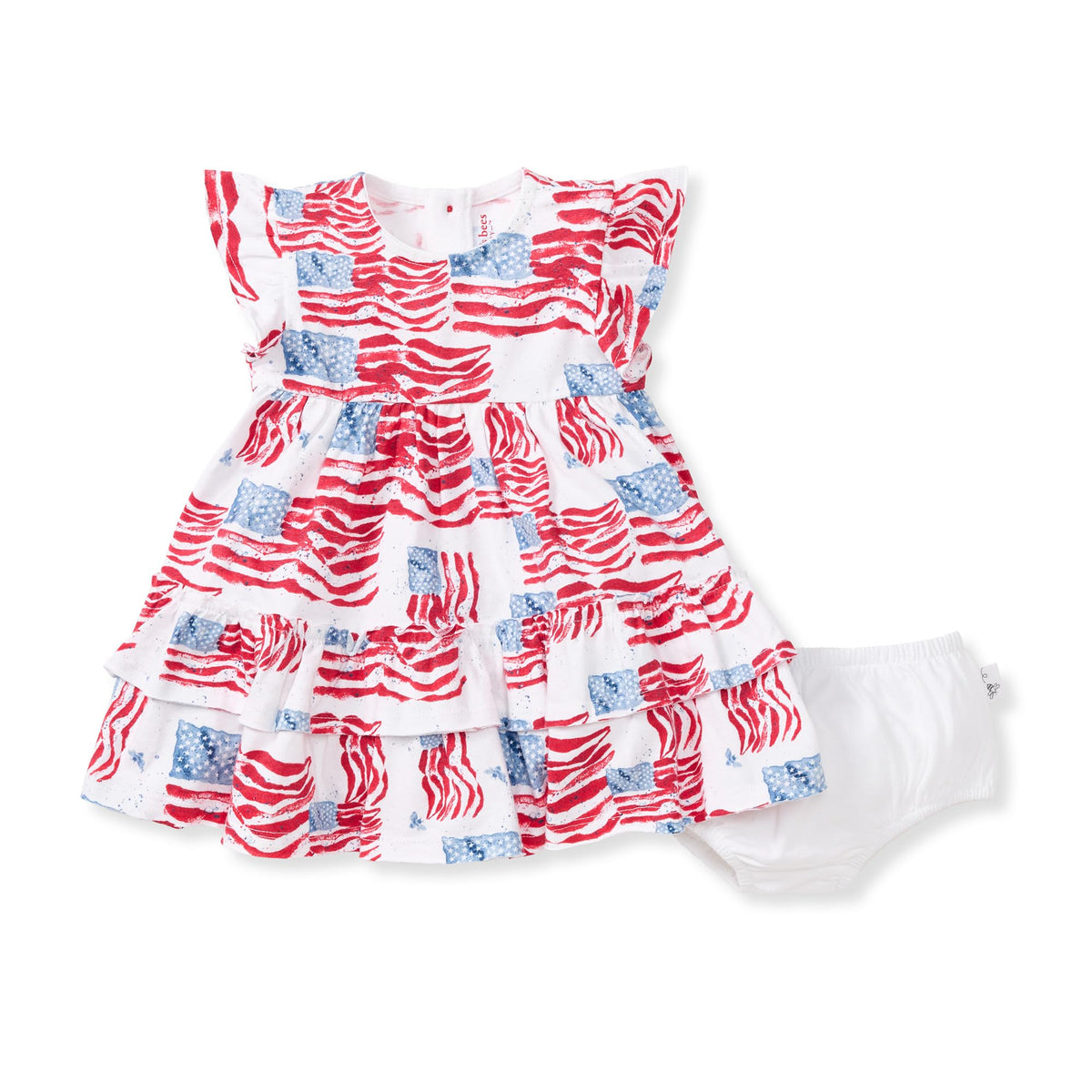 Burt's Bees Baby Baby Girls' Dress and Pantie Set, Infant & Toddler, Short & Long-Sleeve, 100% Organic Cotton