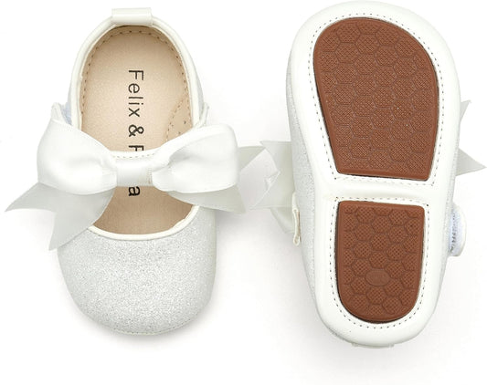 Soft Sole Baby Shoes - Infant Baby Walking Shoes Moccasins Rubber Sole Crib Shoes